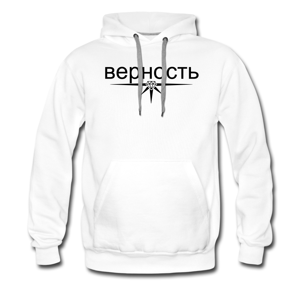 Men’s Premium Hoodie - white