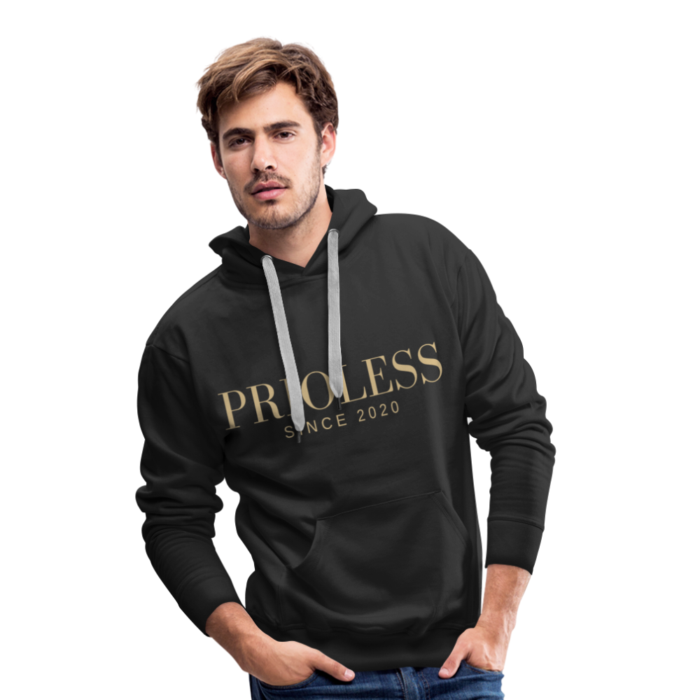 Prioless - Men´s Hoodie mit Logo, verschiedene Farben - Schwarz