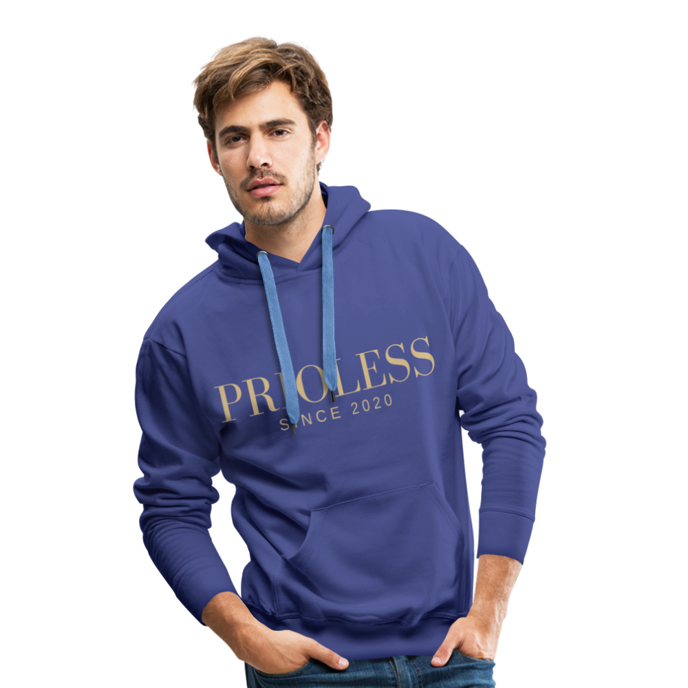 Prioless - Men´s Hoodie mit Logo, verschiedene Farben - Königsblau