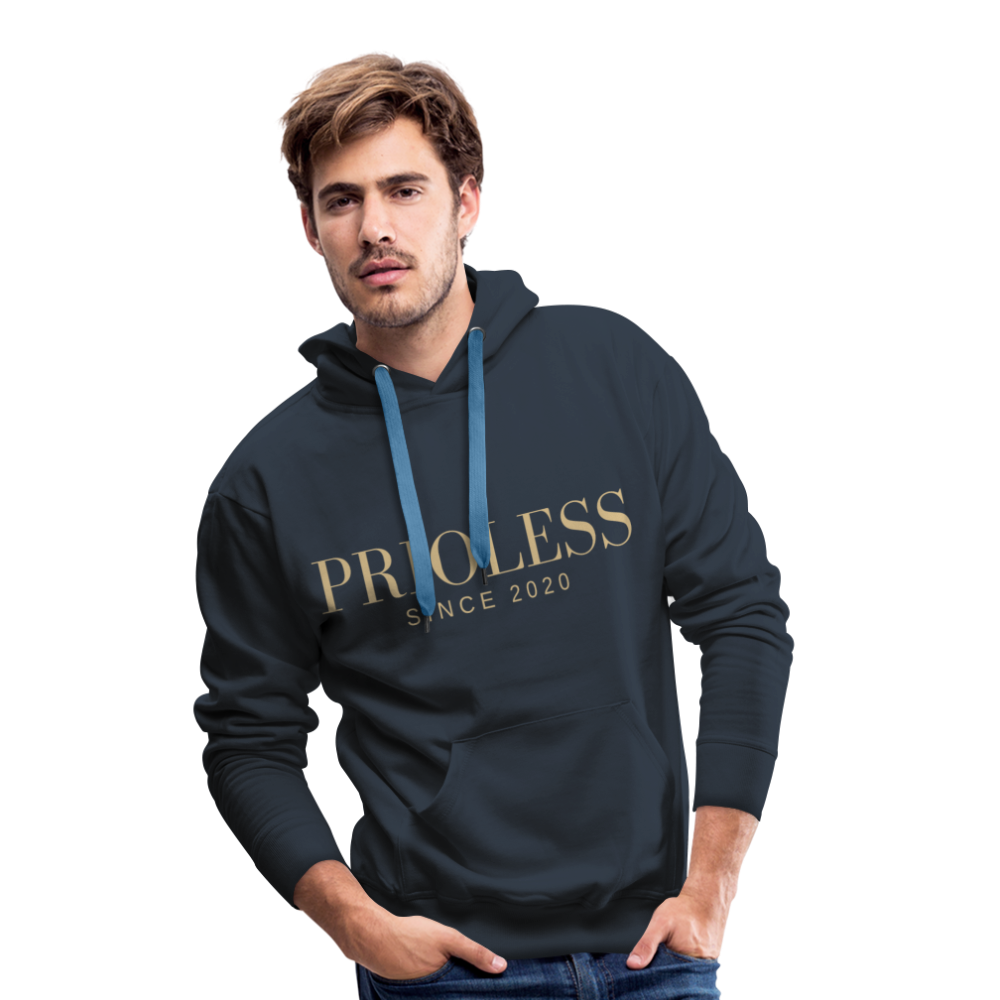 Prioless - Men´s Hoodie mit Logo, verschiedene Farben - Navy