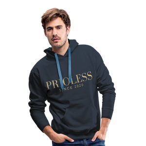 Prioless - Men´s Hoodie mit Logo, verschiedene Farben - Navy