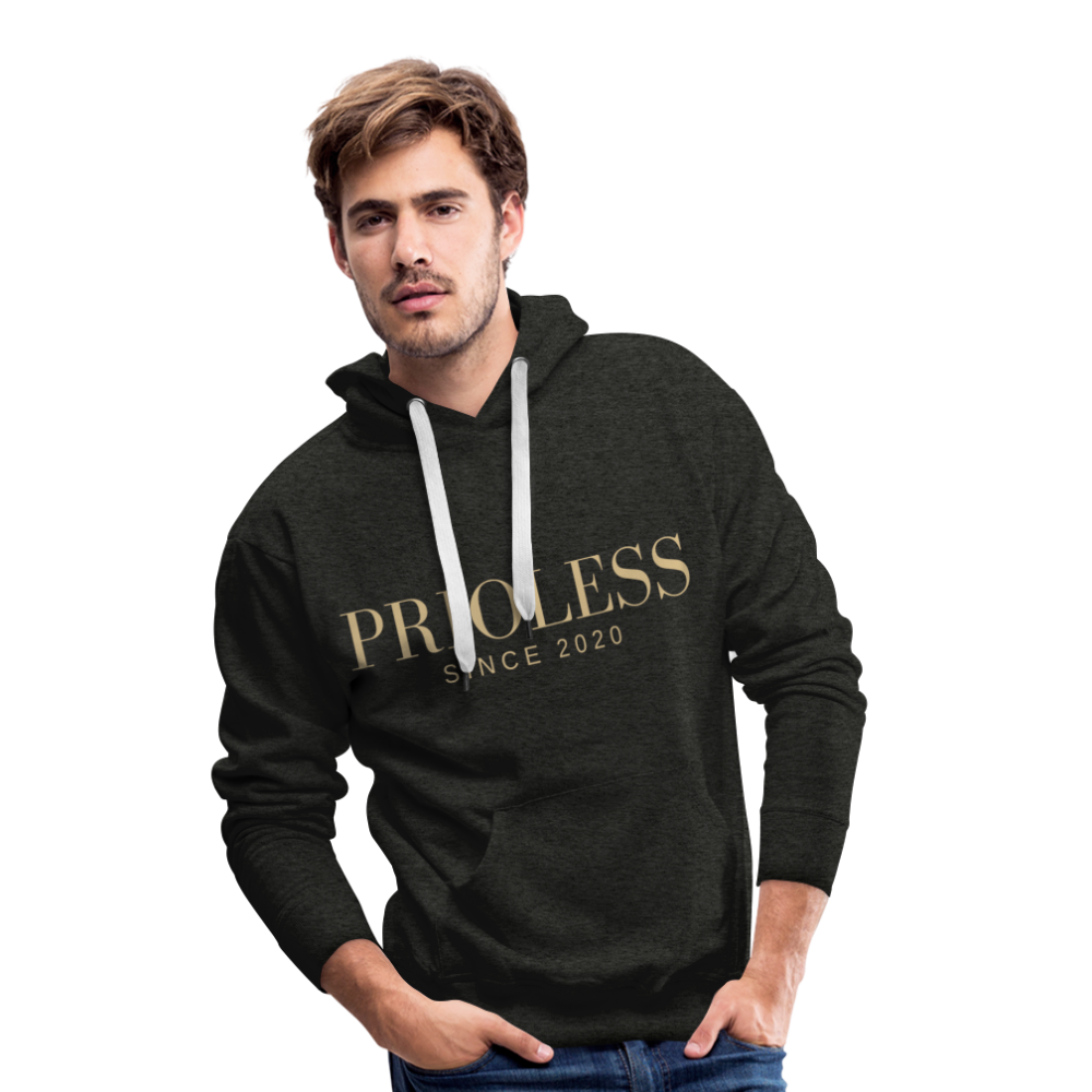 Prioless - Men´s Hoodie mit Logo, verschiedene Farben - Anthrazit