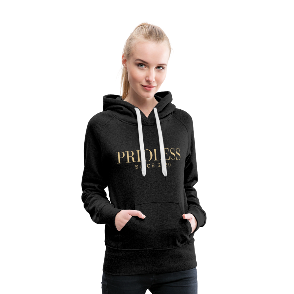 Prioless - Women’s Hoodie mit Logo, verschiedene Farben - Anthrazit