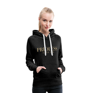 Prioless - Women’s Hoodie mit Logo, verschiedene Farben - Anthrazit